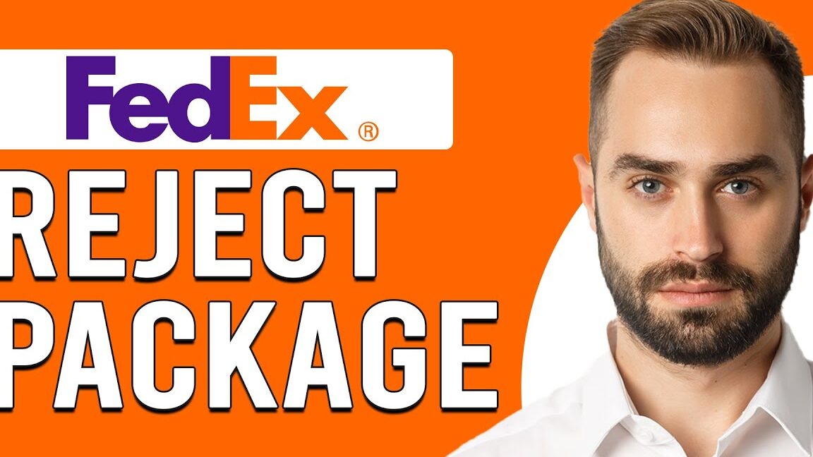 Cómo rechazar el paquete de FedEx (Cómo negarse a aceptar el paquete de FedEx)