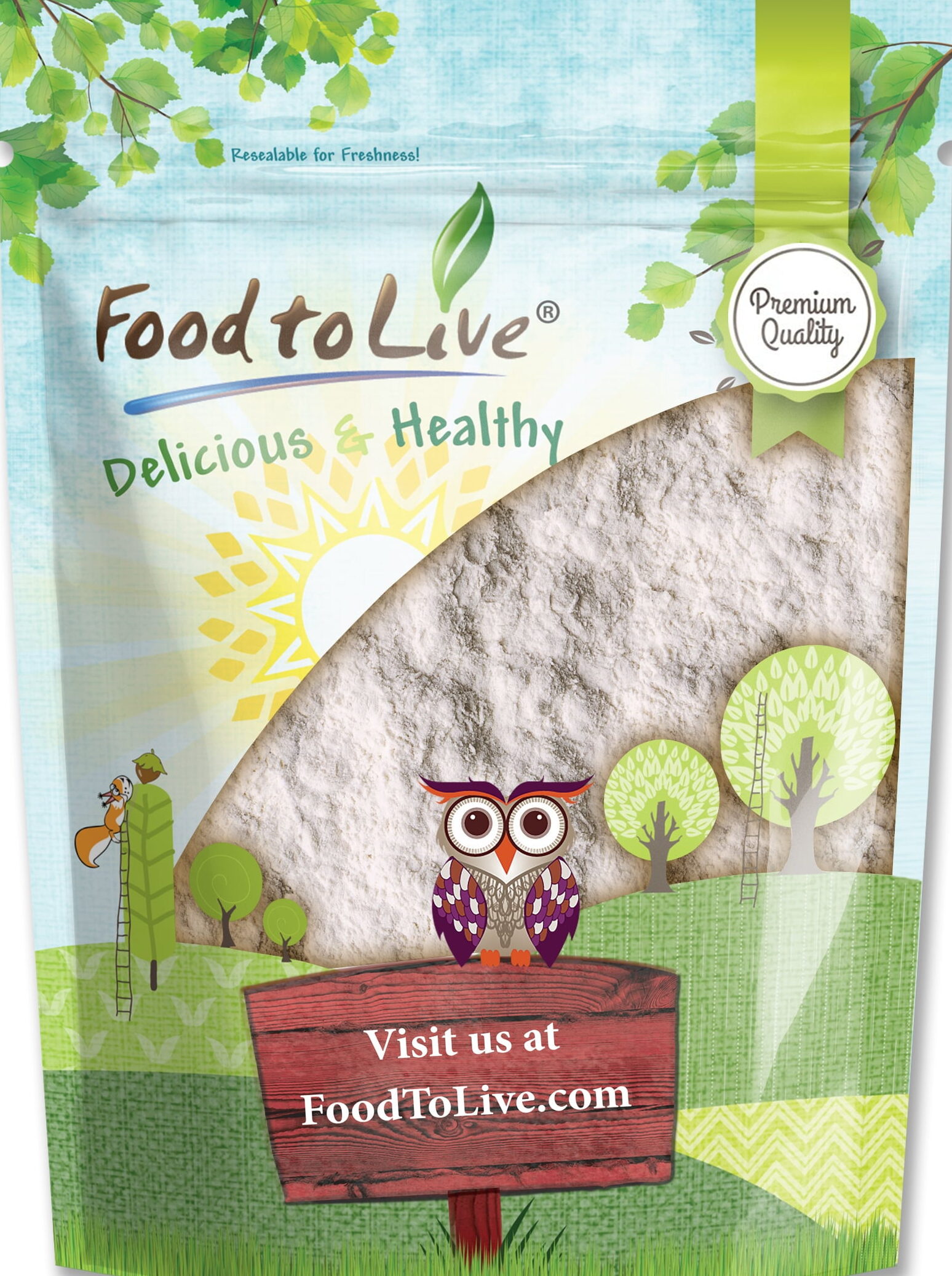 Polvo de goma guar 4 onzas (1/4 libra)