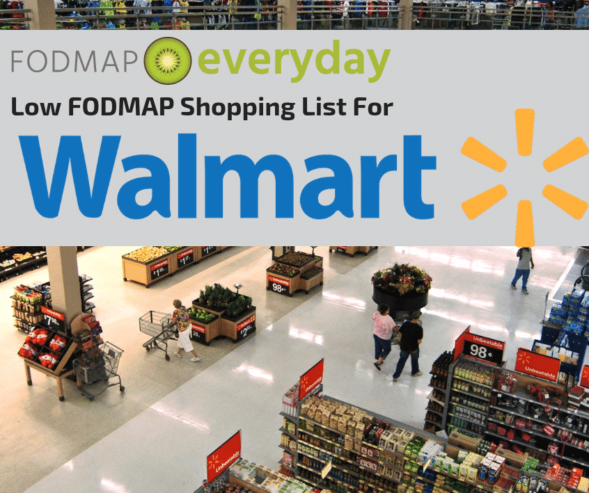 ¿Dónde está la melaza en Walmart y otras tiendas de comestibles? Lista de compras del supermercado Walmart con bajo contenido de FODMAP - FODMAP todos los días