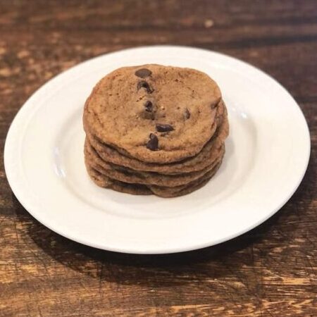 Galletas con chispas de chocolate del metro imitador