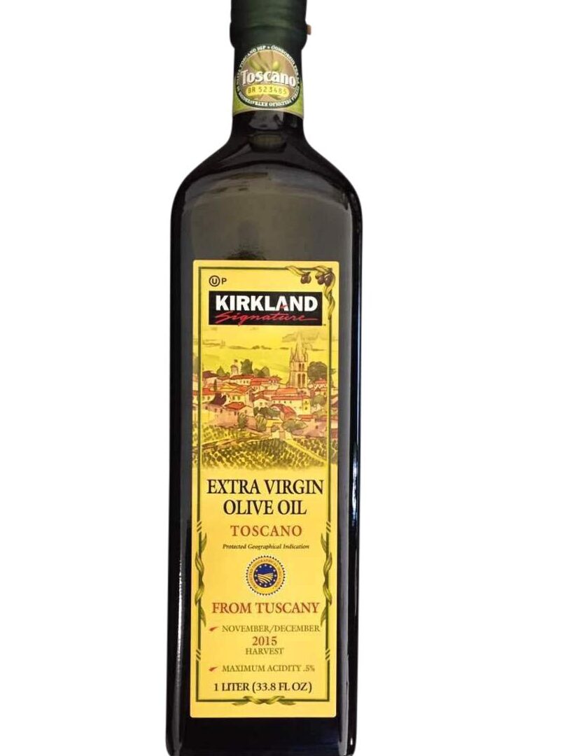 Amazon.com: Aceite de oliva virgen extra Kirkland Signature Toscano ...