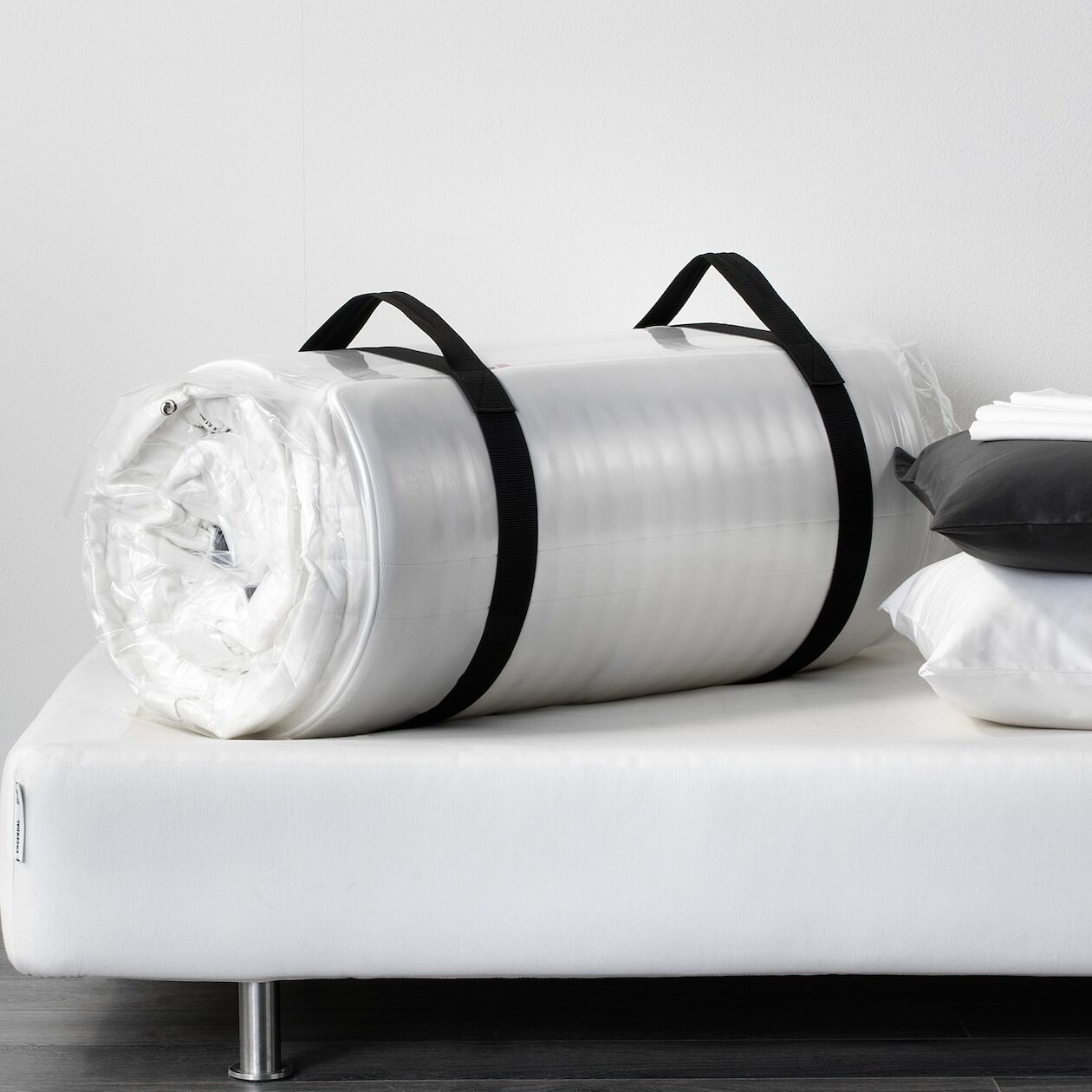 MATRAND Colchón viscoelástico - firme/blanco Completo