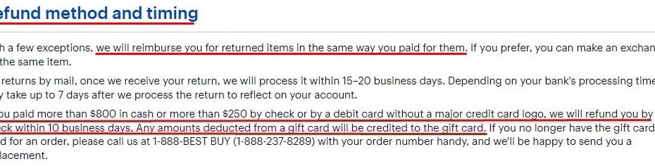 Leyes de devolución y reembolso en EE. UU. - TermsFeed
