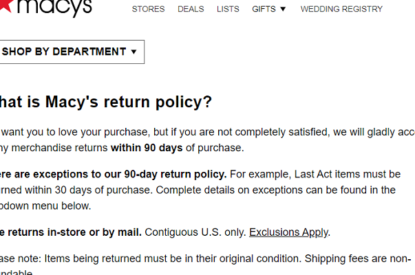 Cómo devolver mercancía sin recibo