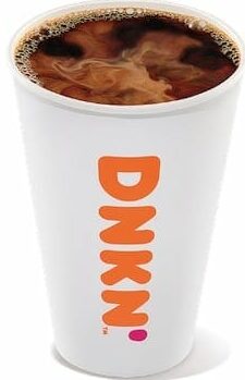 Guía de contenido de cafeína del café Dunkin' Donuts