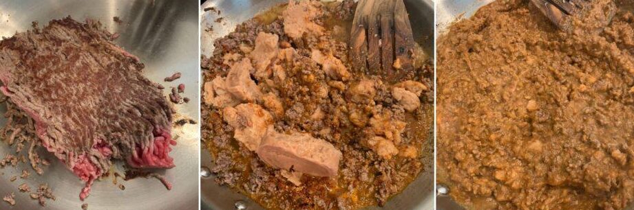 Tacos de carne molida (como Taco Bell)