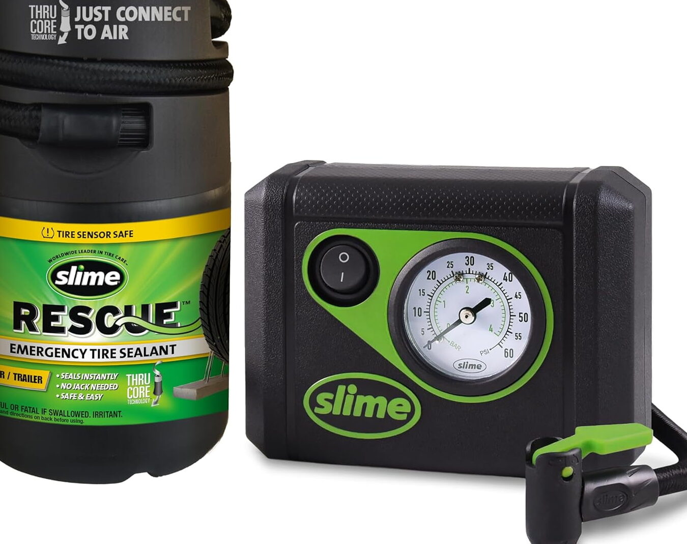 Kit de reparación de llantas pinchadas Slime Smart Spair Plus, 50138 - Walmart.com